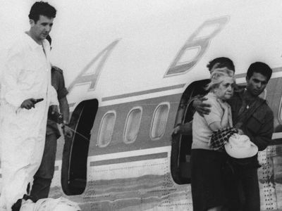Спасение пассажиров "Боинга-707" авиакомпании "Сабена", 9.05.1972. Фото: detaly.co.il