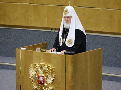 Патриарх Московский и всея Руси Кирилл. Фото: Антон Новодережкин/ТАСС