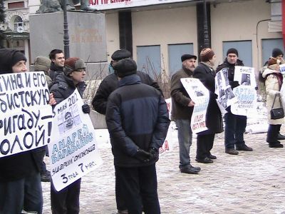 Акция в Воронеже. Фото: Владислав Ходаковский, Каспаров.Ru