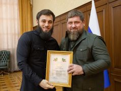 Ибрагим (Якуб) Закриев (слева) и Рамзан Кадыров. Фото: Пресс-служба Главы Чеченской Республики
